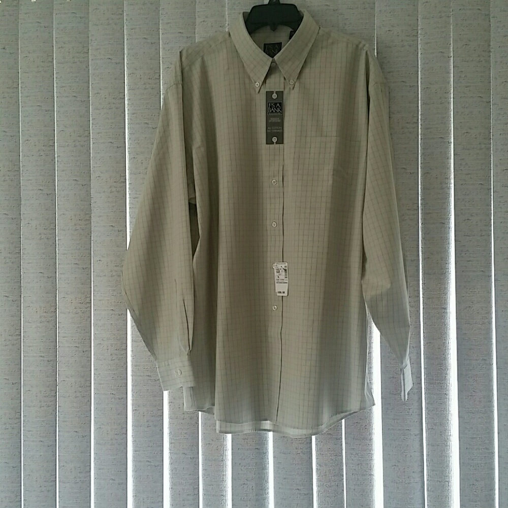 JOS.A. BANKS TRAVELERS SPORTS DRESS SHIRT